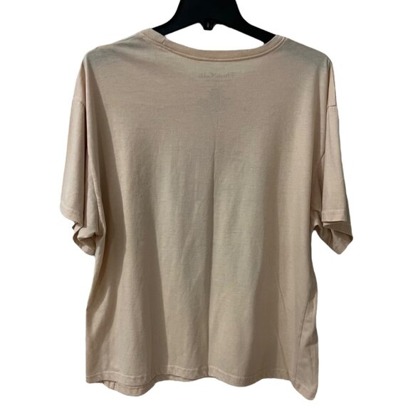 Frida Kahlo Pastel Peach Skull Graphic T Shirt Size Large - Picture 4 of 6